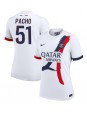 Paris Saint-Germain Willian Pacho #51 Zenski Gostujuci Dres 2024-25 Kratak Rukavima